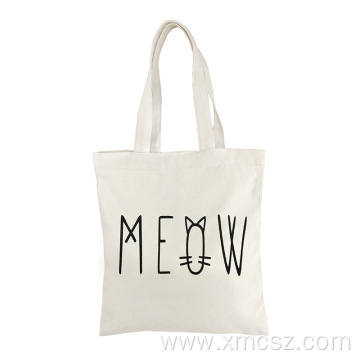 8 oz canvas portable cat tote bag